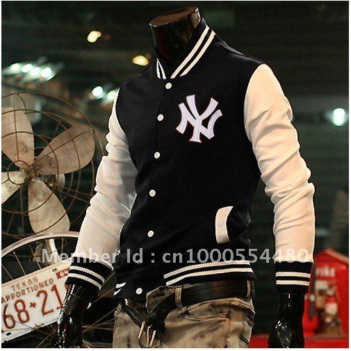 Casaco e jaqueta slim fit baseball